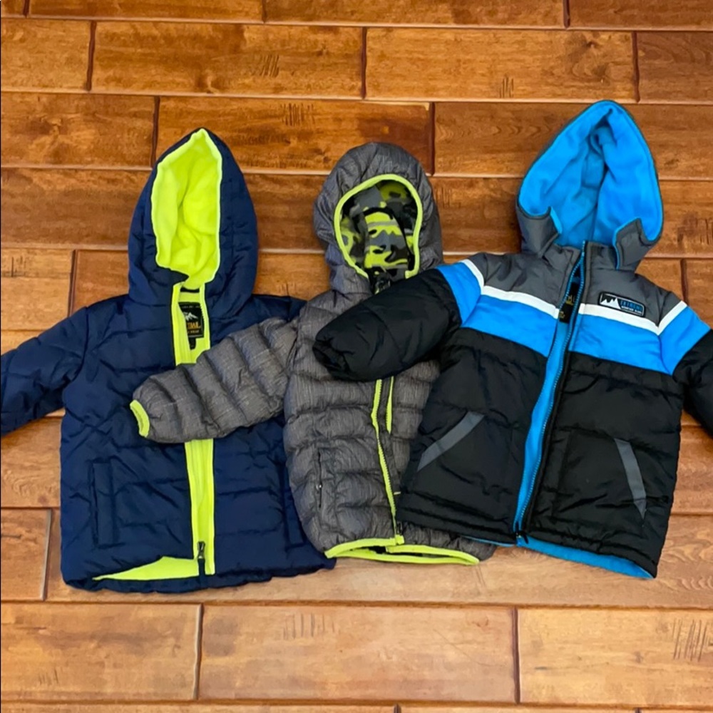 Bundle of 3 winter coats 18 months